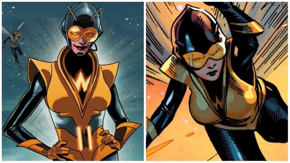 The 2010's Uncanny Avengers retro style Wasp costume.