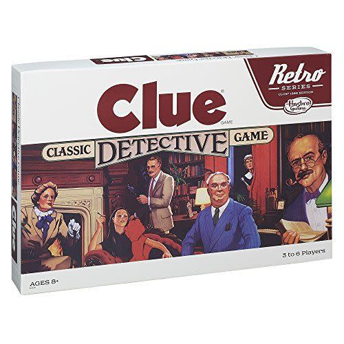 8) Retro Series Clue 1986 Edition Game