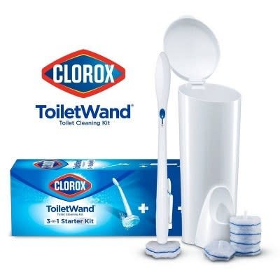 The ToiletWand cleaning kit
