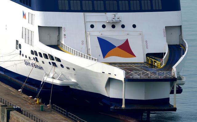 The P&O Ferries vessel Spirit of Britain