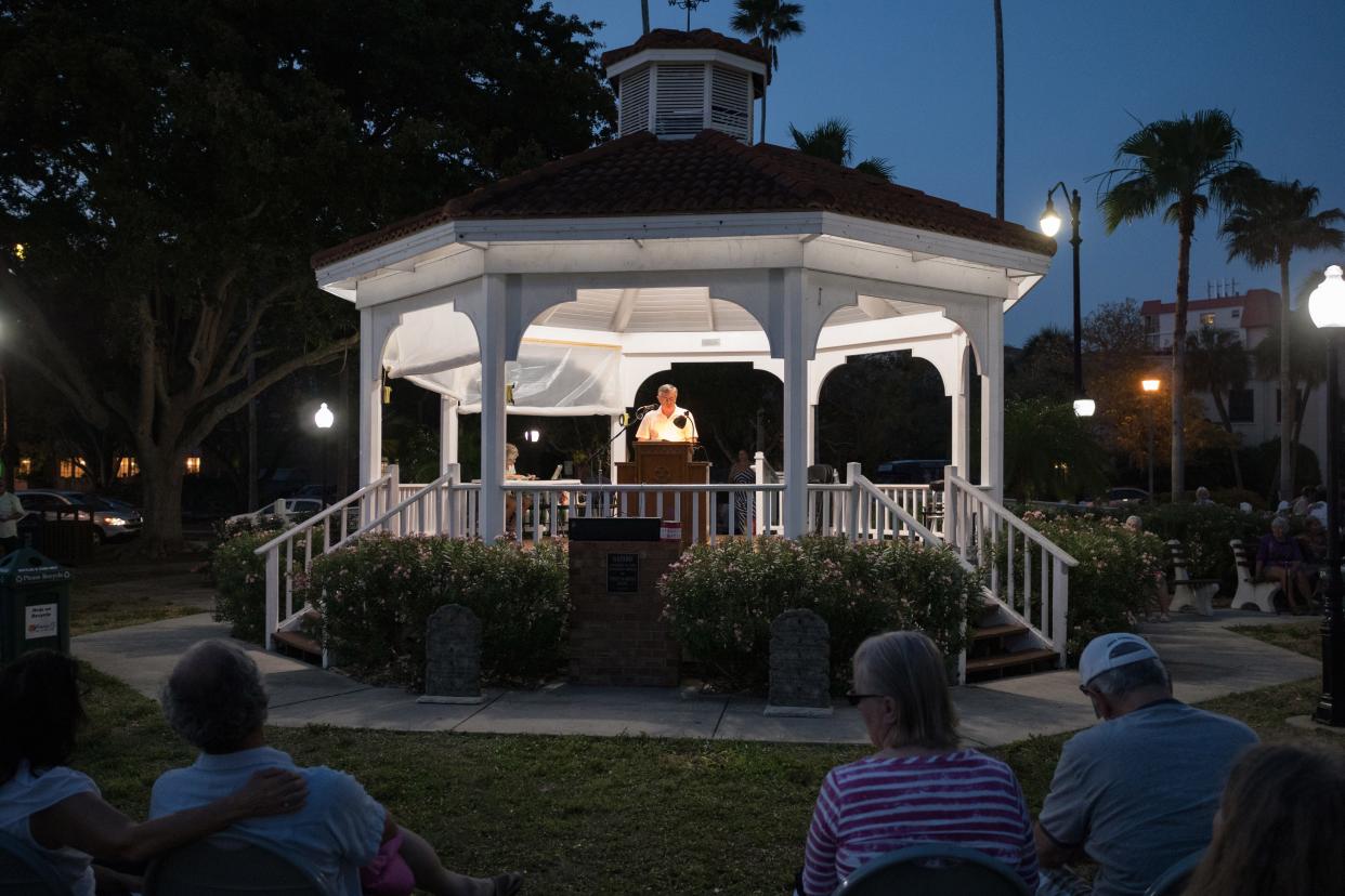 Centennial Park and the Venice Gazebo, is a popular location for many festivals in Venice, including the Venice Pride Festival that occurred on Nov. 12,