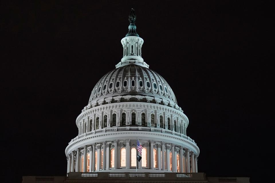 The U.S Capitol is seen on Friday, Dec. 29, 2023, in Washington.