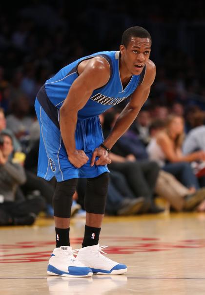 Rajon Rondo searches for a better opportunity. (Stephen Dunn/Getty Images)