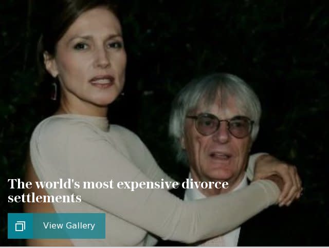 The world's most expensive divorce settlements