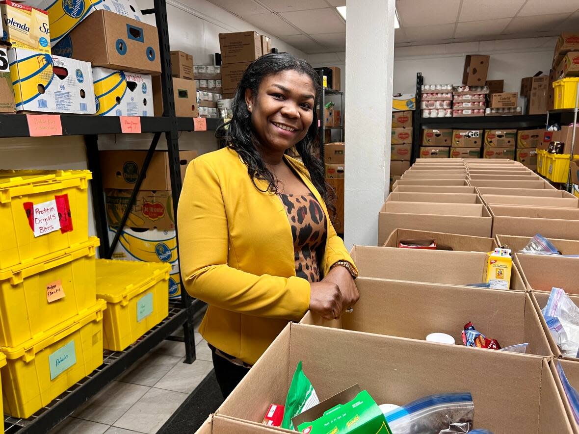 Denise Daley is the executive director of the Parker Street Food and Furniture Bank in Halifax. (Paul Palmeter/CBC - image credit)