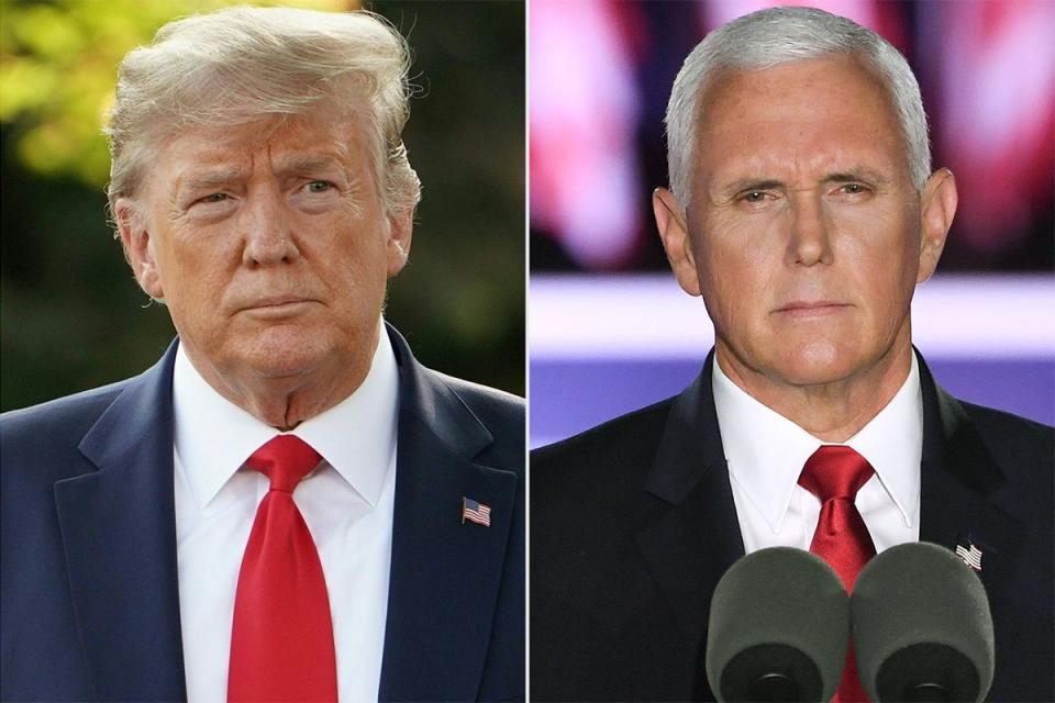 donald trump; mike pence