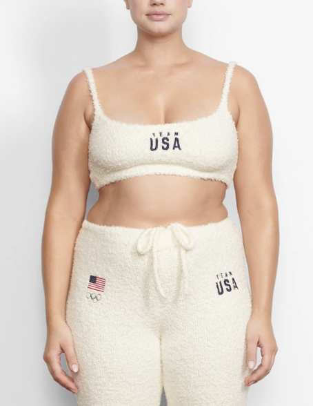 5) Olympic Cozy Knit Bralette