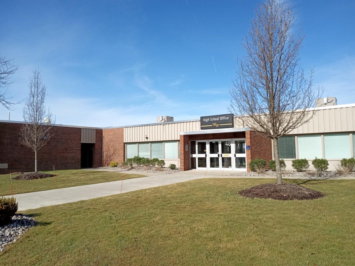 Western Wayne High School at 1970A Easton Turnpike, Lake Ariel (South Canaan Township), Wayne County.