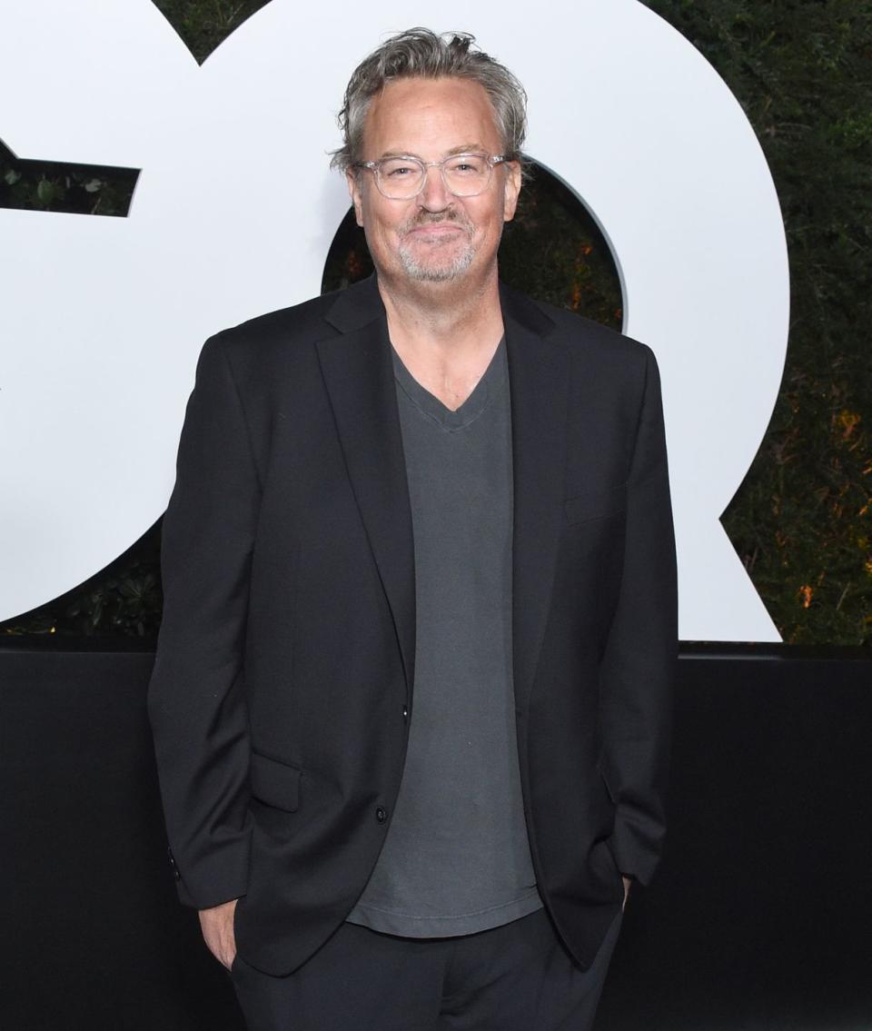 matthew perry at the gq men of the year party, 2022