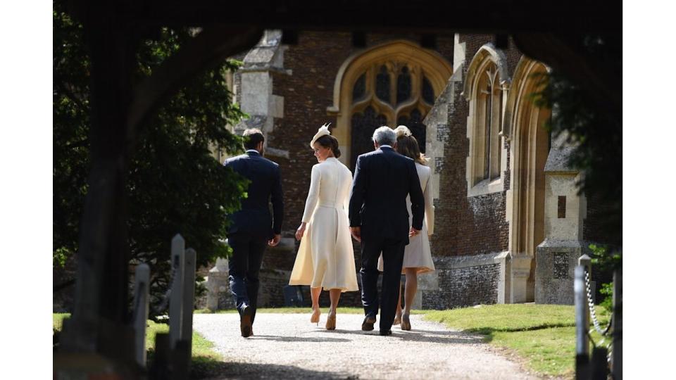 Middletons at Princess Charlotte's christening