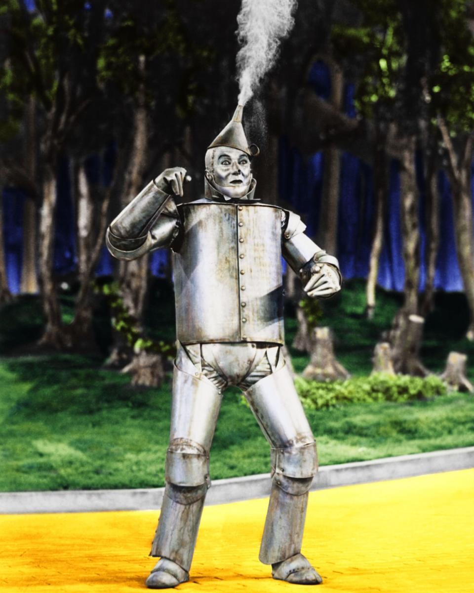 The Tin Man wasn’t actually made of tin.