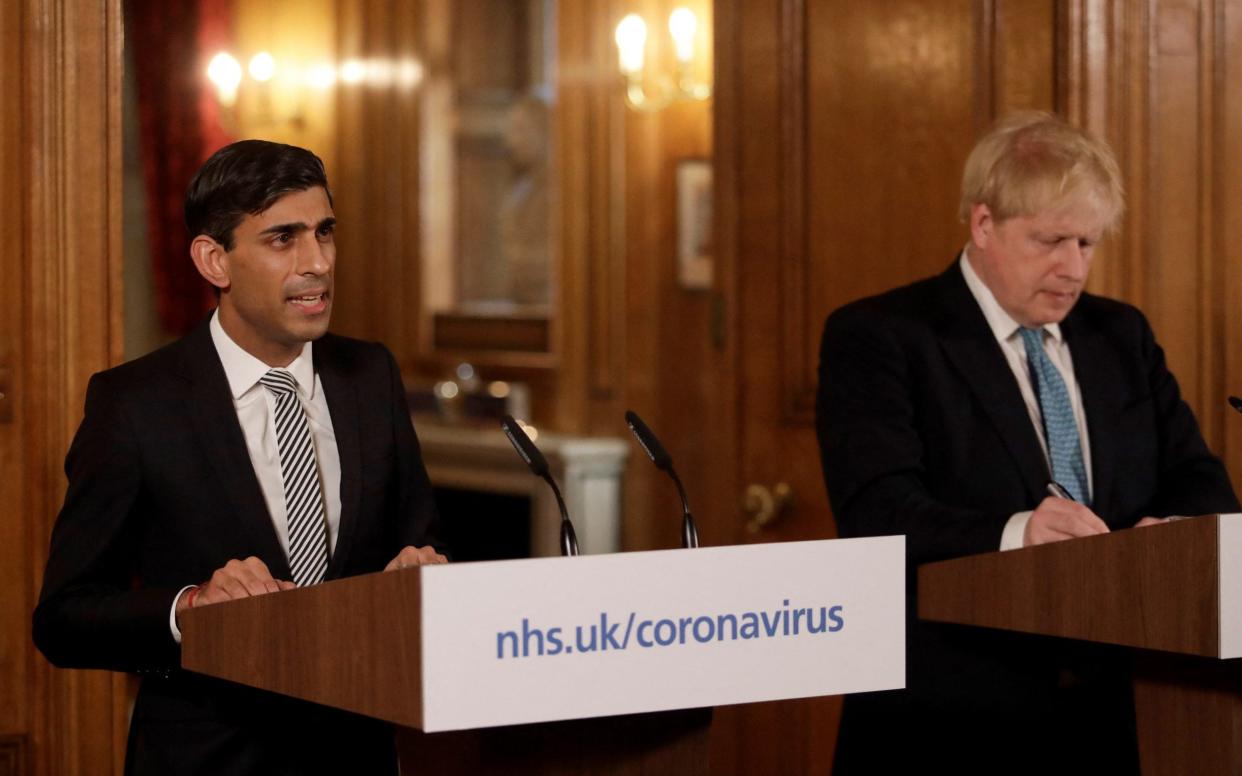 When Boris visited Brady in the wake of the Barnard Castle story, his chaperone was Rishi Sunak