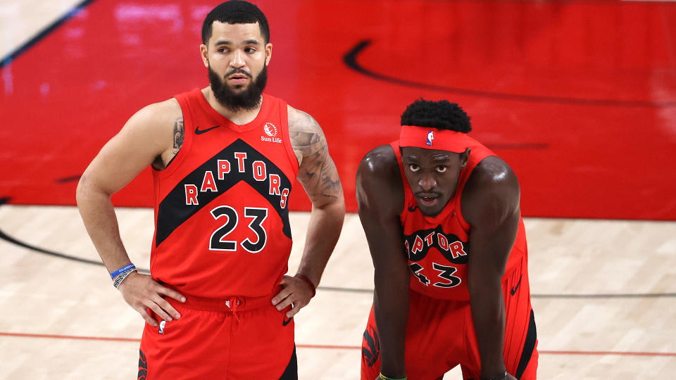 The Raptors exceeded expectations last season. Will they come down to earth a bit this year? (Photo by Abbie Parr/Getty Images)