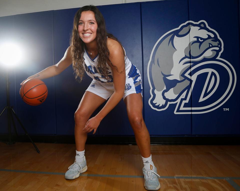 Drake junior Grace Berg is expected to play a major role for the Bulldogs again this season.