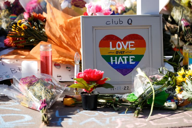 Aftermath of mass shooting at LGBTQ nightclub Club Q in Colorado Springs