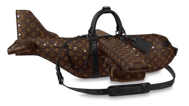 3D cityscape jumpers and aeroplane handbags: Louis Vuitton gives