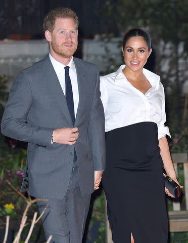 Karwai Tang/WireImage Prince Harry and Meghan Markle attend an event in 2019.
