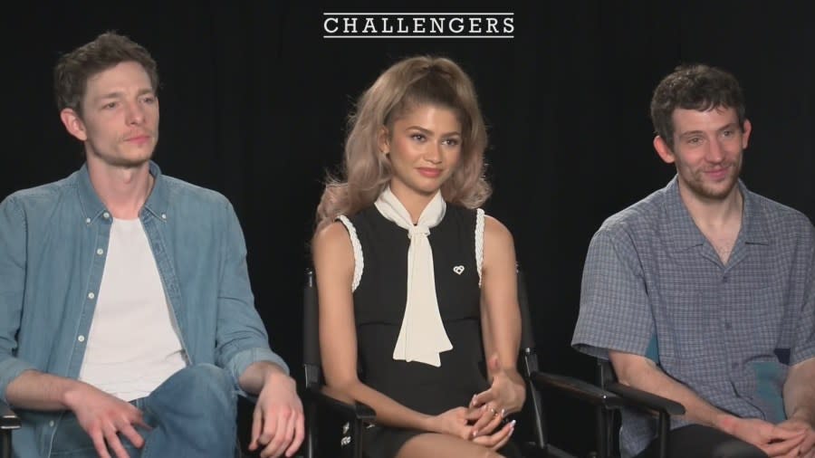 Zendaya, Josh O'Connor and Mike Faist