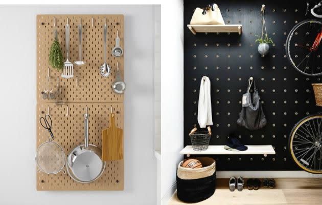 Perfect for the everyday items and so easy to personalise, this is a great storage buy! Source: Pinterest/est living; IKEA