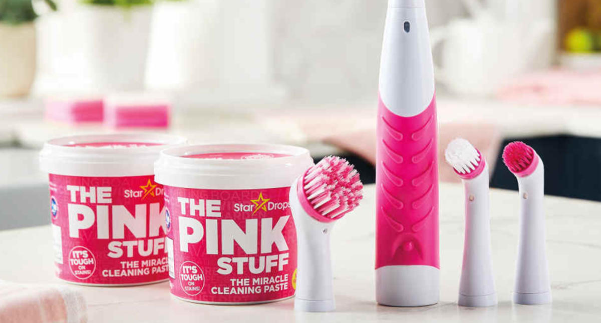 The Pink Stuff Sonic Scrubber Kit