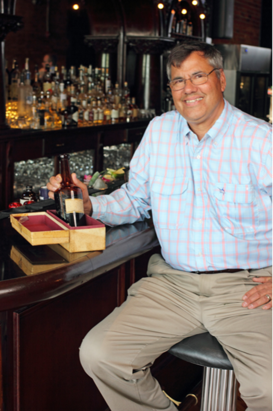 South Carolinian Rex Woolbright found the bottle of whiskey when going through his uncle’s estate.
