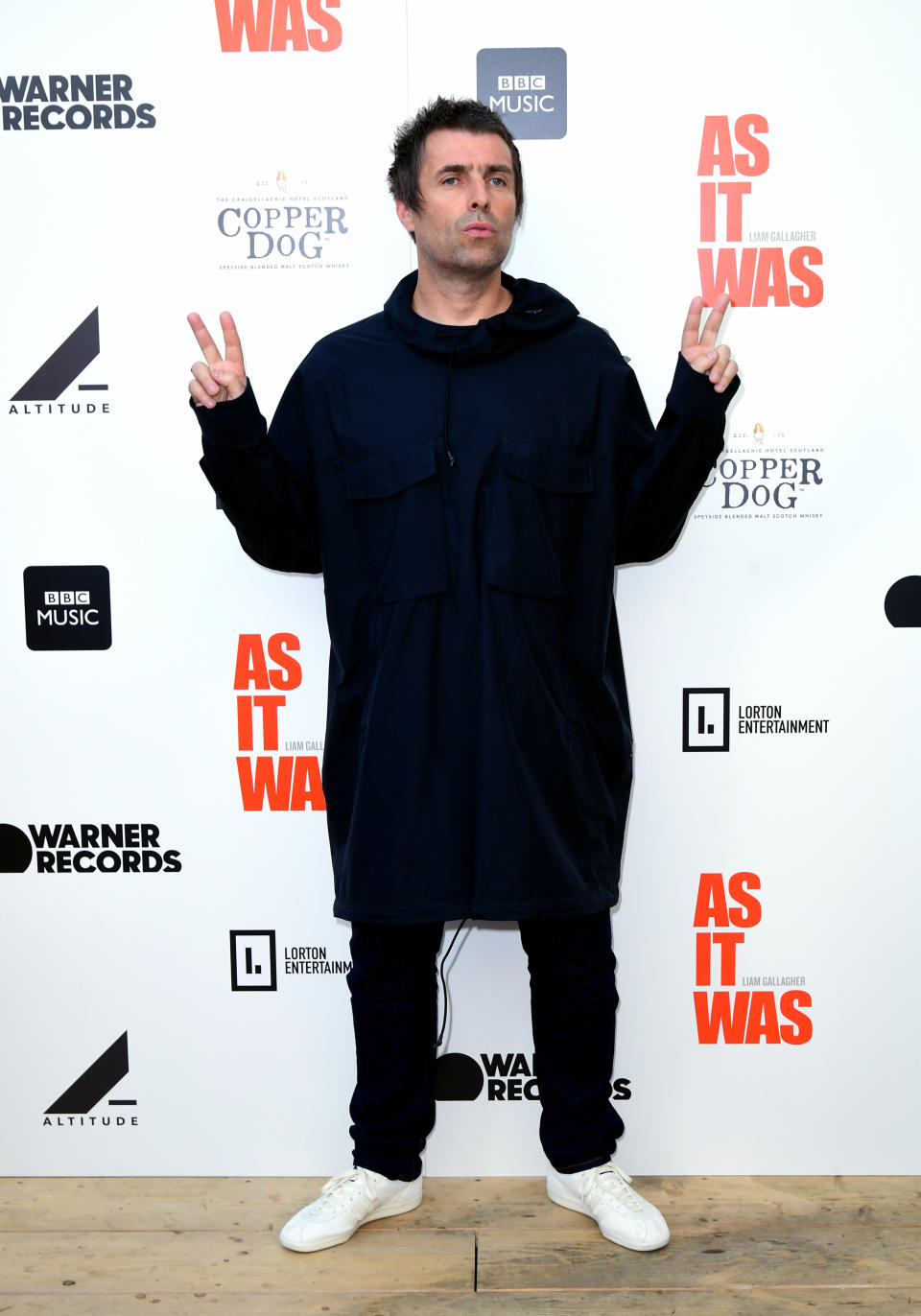 Liam Gallagher attending the As It Was Premiere at Alexandra Palace Theatre, London.