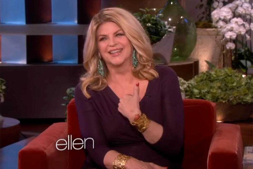 kirstie alley, ellen degeneres