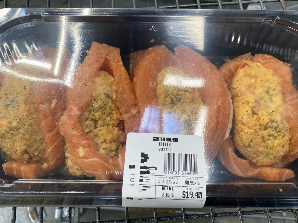 Member's Mark Stuffed Salmon Filets