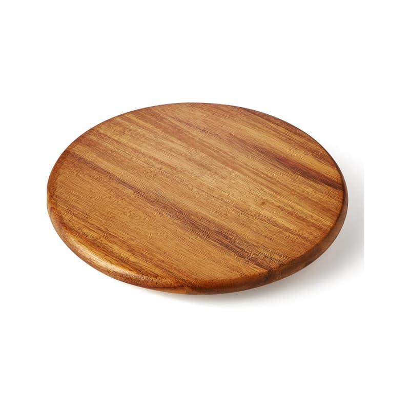 ORIDOM Acacia Wood Lazy Susan Wood Turntable