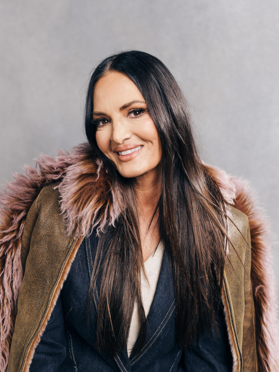 Lisa Barlow at the Deadline Portrait Studio during the 2024 Sundance Film Festival