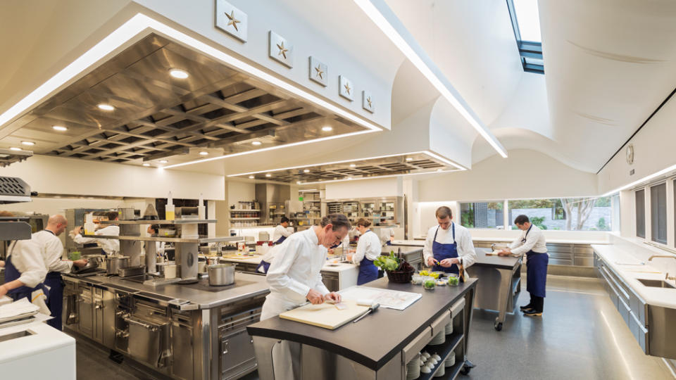 french laundry kitchen