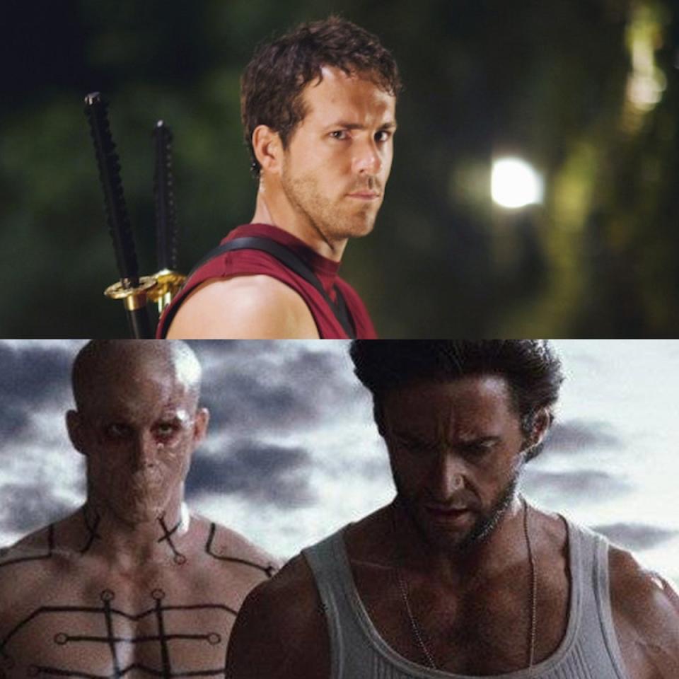 Ryan Reynolds as Deadpool/Wade Wilson in X-Men Origins: Wolverine.