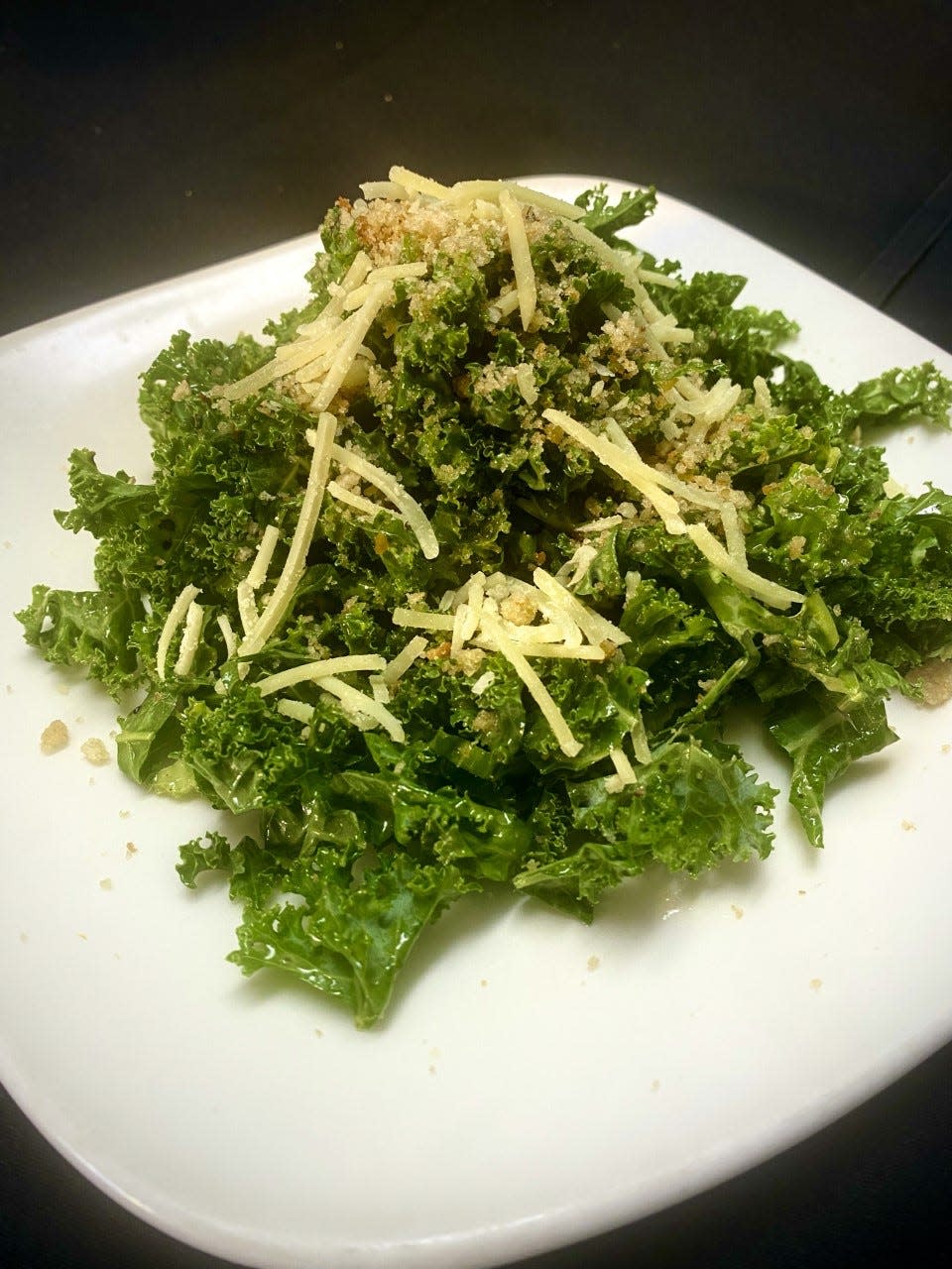 Kale Caesar salad at Oscar's of Dublin