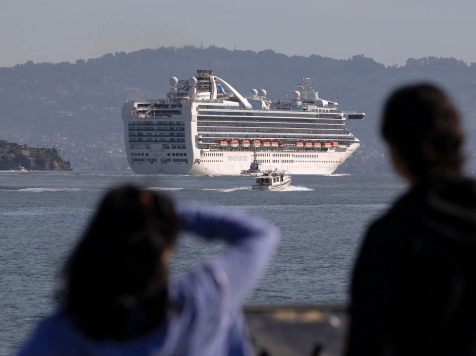 Passagiere auf einer Kreuzfahrt der Royal Caribbean wurden von einem Sturm heimgesucht. - Copyright: China News Service/Getty Images