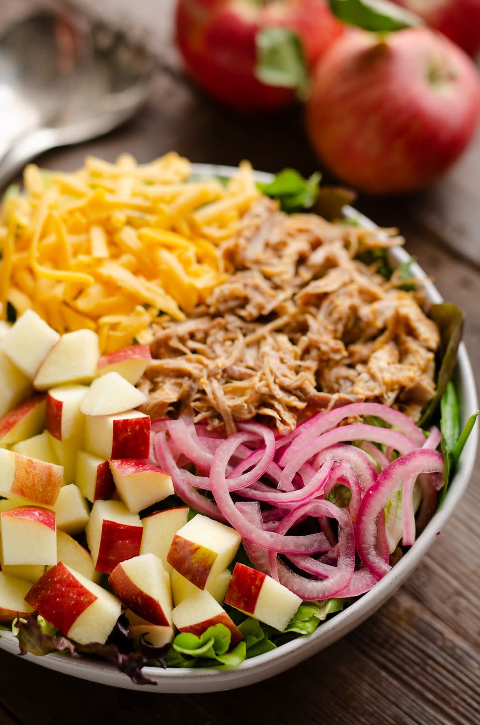 Pulled Pork Apple Salad