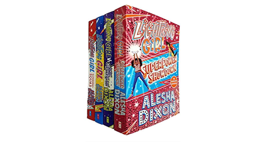 Lightning Girl 4 Books Collection Set by Alesha Dixon 