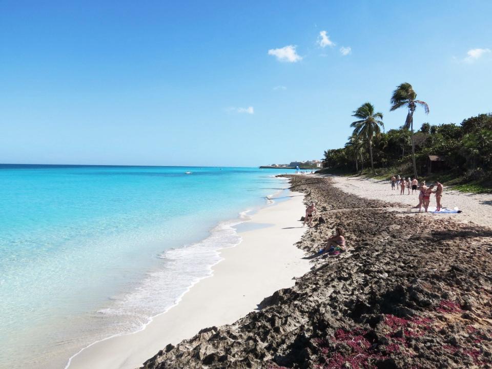 Varadero Beach is a favorite beach spot in Cuba.