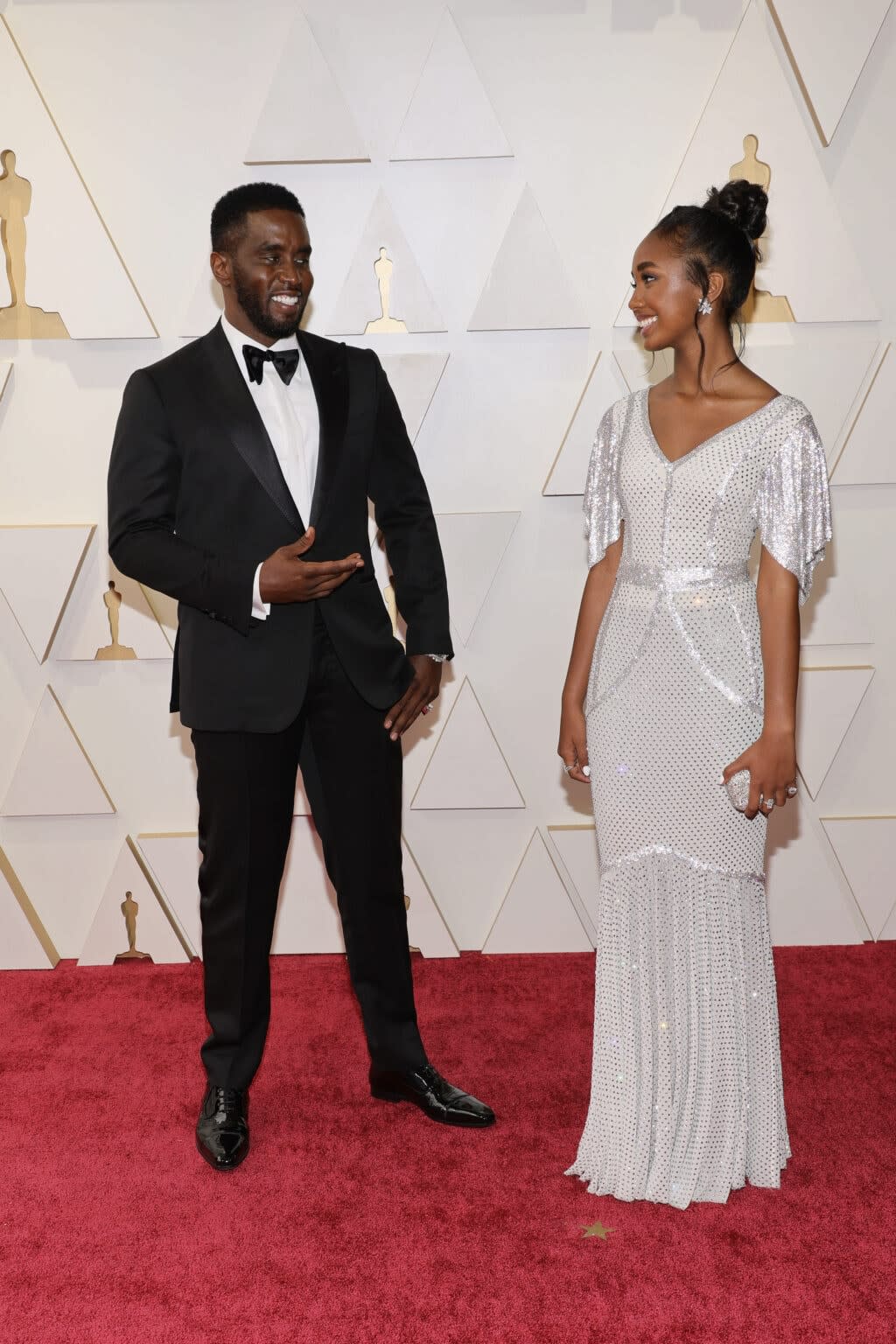 Sean Combs and Chance Combs <br>Photo: Mike Coppola/Getty Images