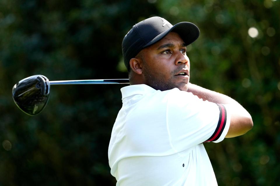 Gastonia native Harold Varner III, an East Carolina alum, carded a 1-under-71 in his debut at the Masters.