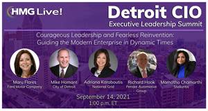 Join the top CIOs, CISOs and business technology executives from the Greater Detroit area and across the U.S. as we explore successful use cases for advanced technologies such as the Industrial Internet of Things, intelligent automation, and edge computing to enable manufacturers to make the pivot to Industry 4.0