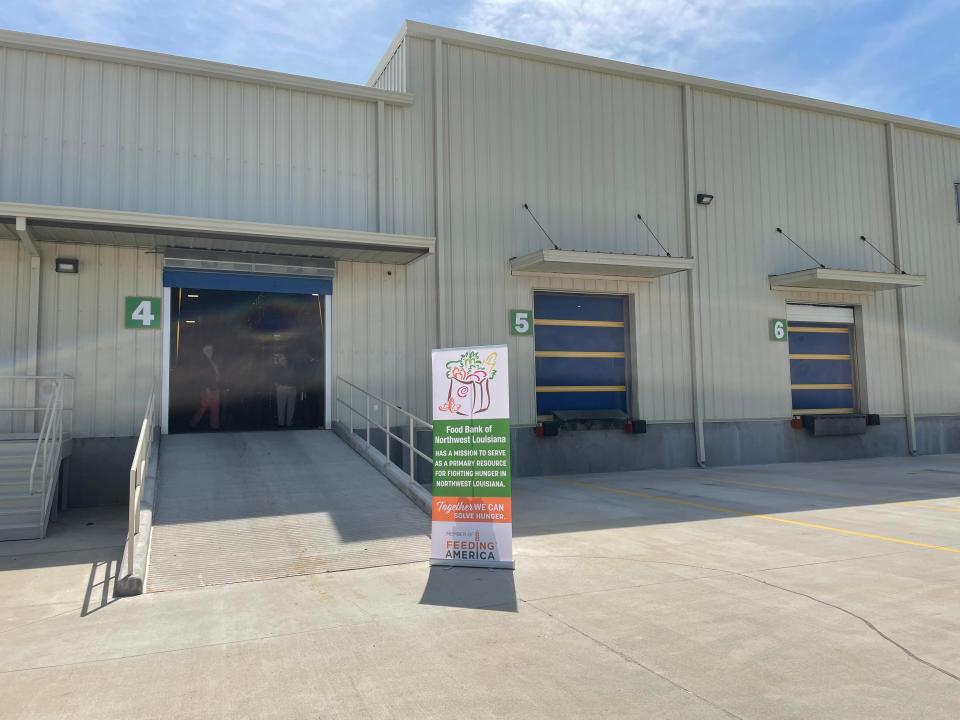 A look at the new Food Bank of Northwest Louisiana facility