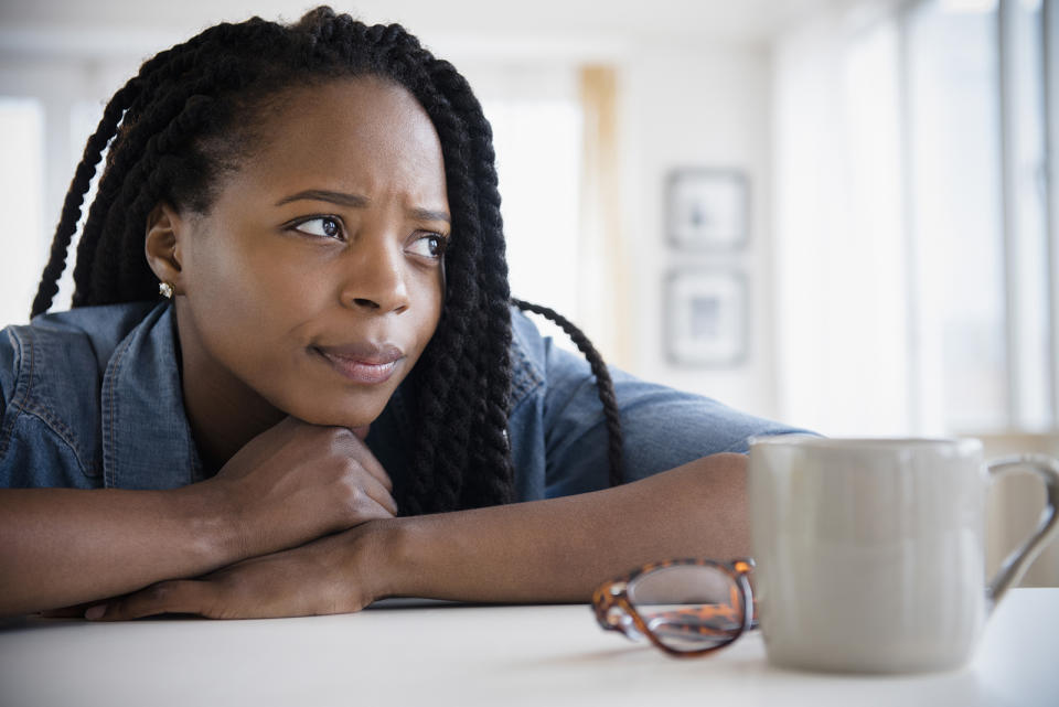 Embracing a bad mood can make you feel better. (Photo: Getty Images)