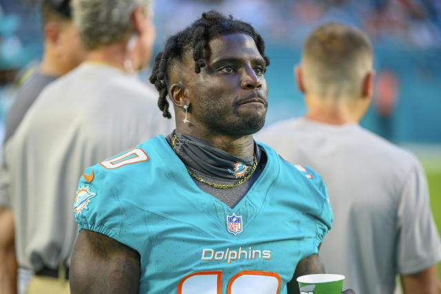 Dolphins WR Tyreek Hill won't face discipline from NFL for marina