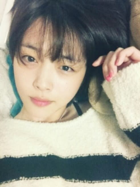 sulli fx short hair