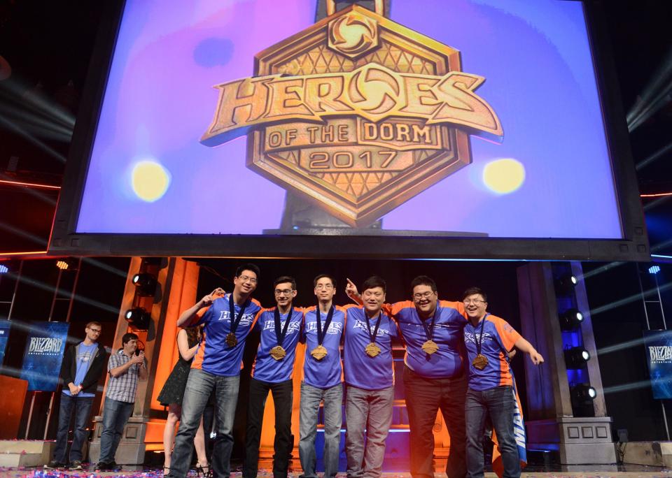 University of Texas-Arlington won Heroes of the Dorm 2017. (Blizzard)