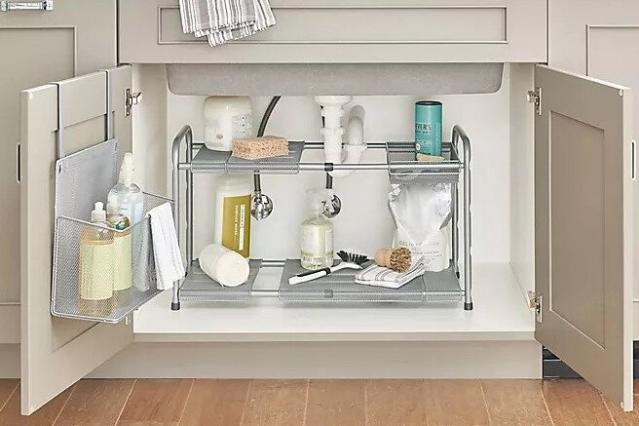 Under the sink storage never looked so good 😍, The Container Store