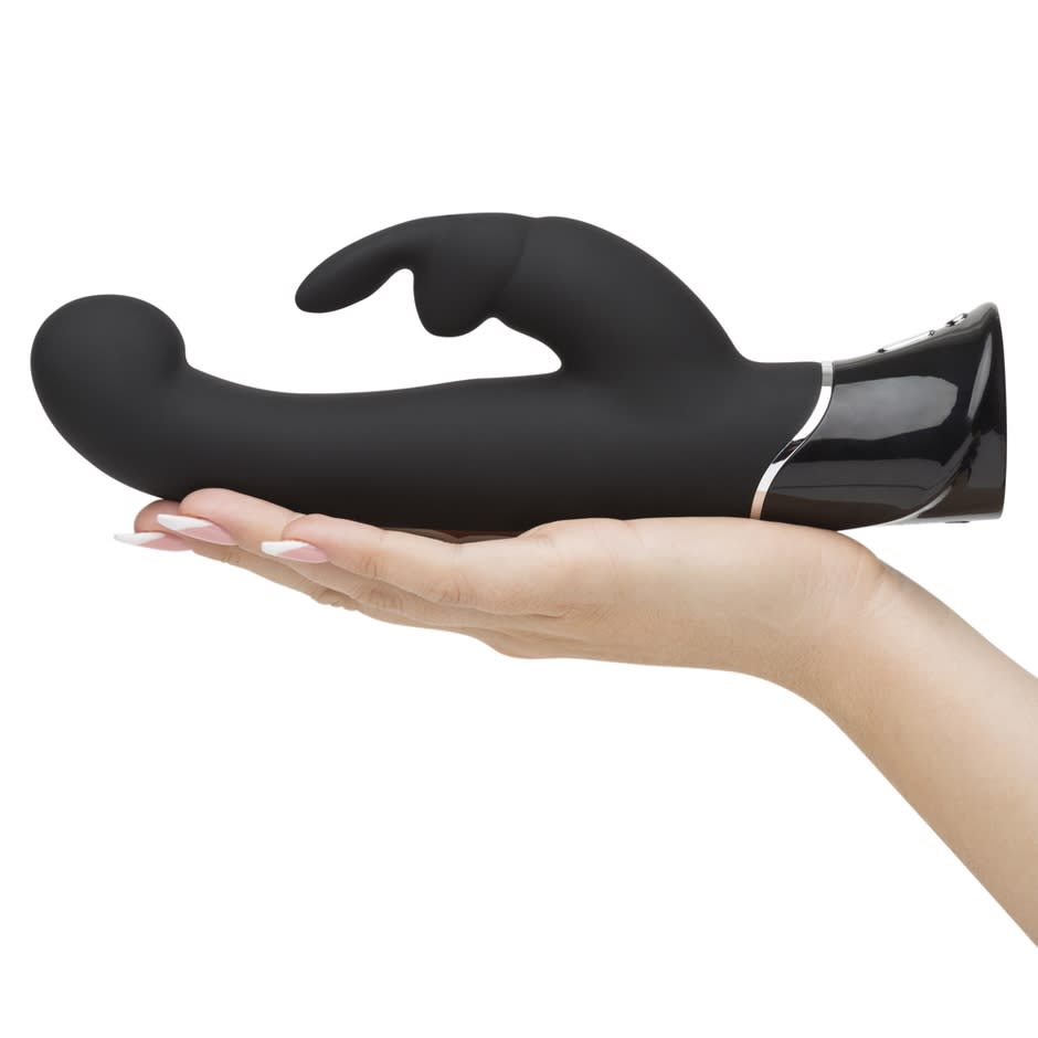 Fifty Shades of Grey Greedy Girl G-Spot Rabbit Vibrator, $90.97 (RRP $129.95) from Lovehoney. Photo: Lovehoney.