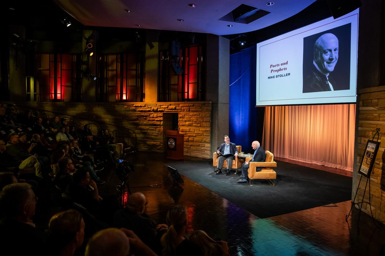 Mike Stoller in conversation at the Country Music Hall of Fame and Museum's Ford Theater, Dec. 3, 2023