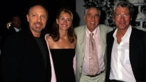 Garry Marshall (Mitte) mit seinen Stars aus "Pretty Woman": Hector Elizondo (li.), Julia Roberts und Richard Gere