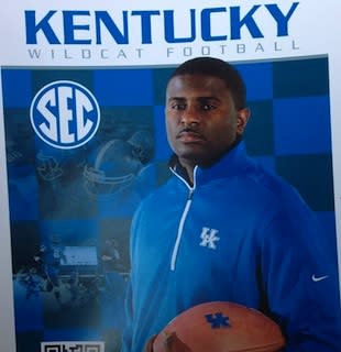 Derrick Ansley, the Kentucky coach who gave an offer to Brents — Twitter